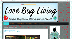Desktop Screenshot of lovebugliving.com